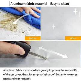 luxuskollektion Auto Halbgarage Windschutzscheibe Abdeckung Winter Sommer