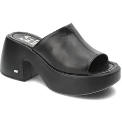 Schwarze Flip-Flops Karino Schlupfschuhe, 40
