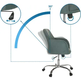 HJH Office SOLAO 300 Stoff Grün