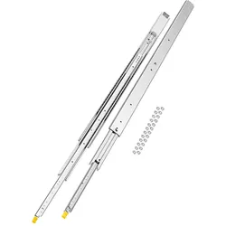 VEVOR Schubladenschienen Schubladenführungen Doppelverriegelungsdesign 1524mm