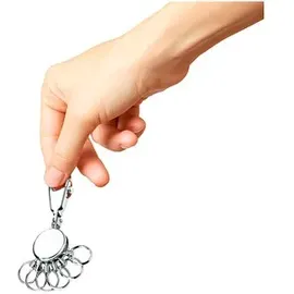 Troika® Schlüsselanhänger PATENT silber