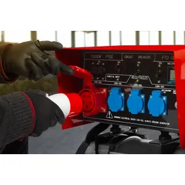 Eberth Zapfwellengenerator 18,75 kVA rot