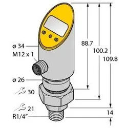 TURCK Drucksensor PS010A5102UPN8XH1141
