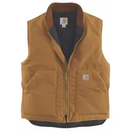CARHARTT V01 Insulated Rib Collar Vest 106676 braun L