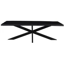 Livingfurn Kala 220 x 76 x 100 cm schwarz