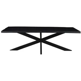 Livingfurn Kala 220 x 76 x 100 cm schwarz