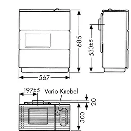 Wamsler Ölofen OS 4/5 Vario