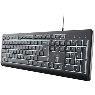 Trust Primo Beleuchtete Tastatur DE