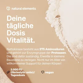 Natural Elements Nattokinase Kapseln 180 St.