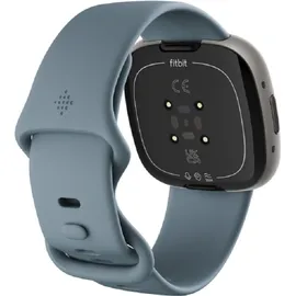 Fitbit Versa 4 aluminium platin/wasserfallblau