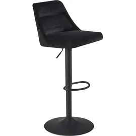 MID.YOU Barhocker 45 x 106 x 51 cm Schwarz