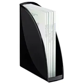 Elba Stehsammler wave 400091711 schwarz Kunststoff, DIN A4