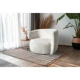 Kayoom Drehsessel »Sessel Drehsessel Aveiro 125, TOPSELLER!«, Sessel, Drehsessel, Teddy-Sessel, weiß