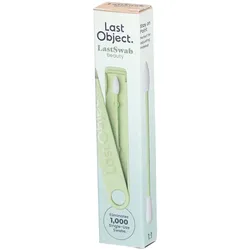 Lastswab Beauty wiederverwendbare Wattestäbchen grün
