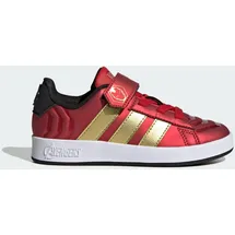 adidas Grand Court Kinder Gold/Rot/Schwarz 36