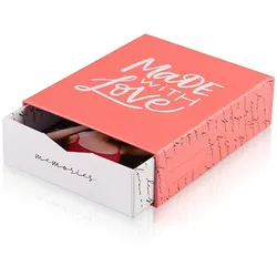 Bilderbox mit 10 Fotos im Design "Liebesbrief"