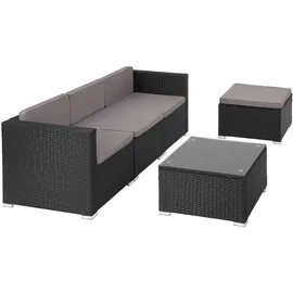 Tectake tectake® Rattan Lounge, Lignano 
1
