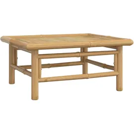 vidaXL Garten-Lounge-Set 9-tlg. hellgrau Bambus