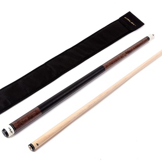 Riley Unisex-Adult Billard-Queue mit Tasche Koffer, Dunkle Holzlasur, 58" (147cm)