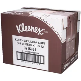 Kleenex Ultra Soft 3-lagig 12 x 48 Tücher