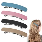 Französische Haarspange, Französische Haarspangen für Frauen, 4 Stück Haarspangen, Vintage-Haarspangen, Haarspangen Damen, Französische Haarspangen, Französische Vintage Haarspangen