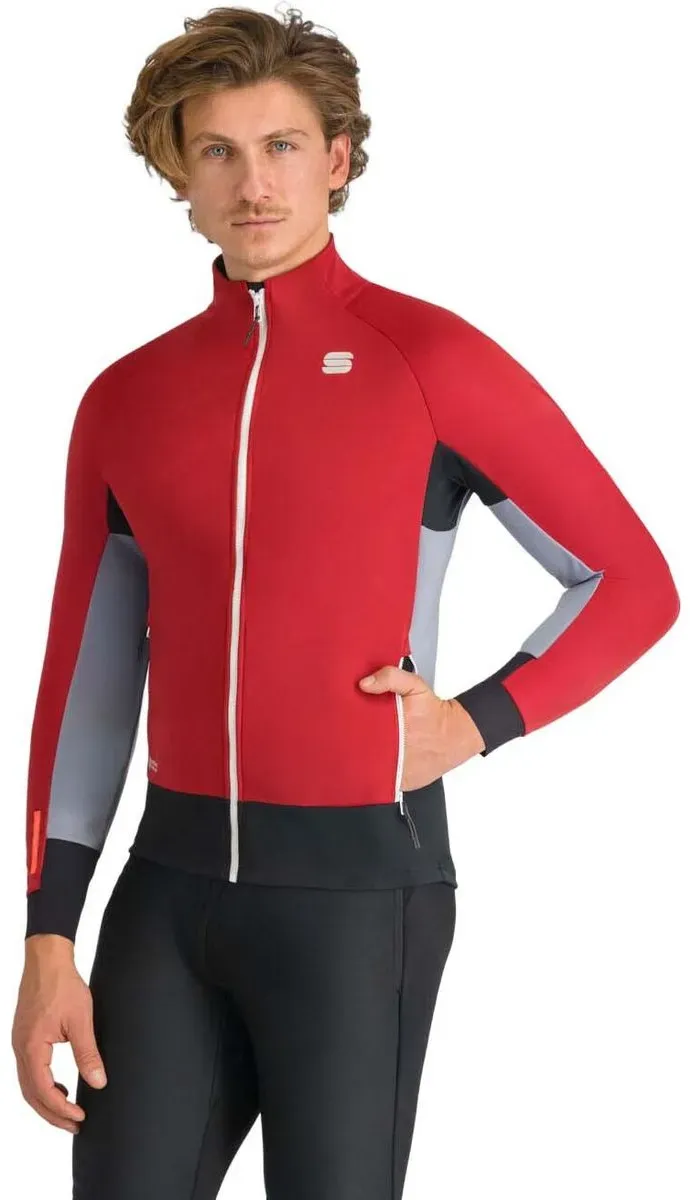 Sportful Apex Jacket red rumba/cement/black (622) M