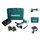 Makita DGA 900 G4KX2 inkl. 4 x 6,0 Ah + Doppelladegerät + Koffer