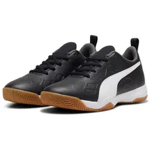 Puma Tenaz Jr Hallenschuh Kinder Schwarz/Weiß 33
