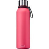 Lurch 240818 Isolier-Flasche One-Click Sport 0,75l pink, Edelstahl