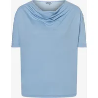 More & More Shirt mit Wasserfall-Ausschnitt