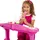 Simba Kinder-Keyboard My Music World  mit Hocker und Mikrofon  rosa