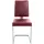 K+W Komfort & Wohnen Freischwinger Leder rot