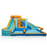 Aufblasbarer Kinder Spielplatz mit Rutsche Wasserpark Pool Outdoor KINDI DPZ010