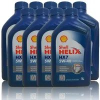Shell HX7 5W-40, 9x1 Liter