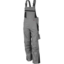 QUALITEX HIGH QUALITY WORKWEAR Latzhose PRO grau/schwarz