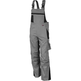 QUALITEX HIGH QUALITY WORKWEAR Latzhose PRO grau/schwarz