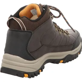 SKECHERS Relment Daggett Trekking Shoes, Chocolate Synthetic, 46 EU
