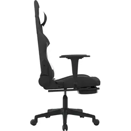 vidaXL Horus Gaming-Stuhl Schwarz/Weiß