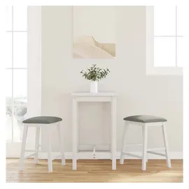 vidaXL Barhocker 2 Stk. 45 x 45 x 75 cm Weiß