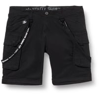 Alpha Industries Herren Utility Short Für Cargos, Schwarz, 32 EU