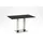 Niehoff Bistro Edelstahl rechteckig - 120 x 81 cm HPL Graphit-Design