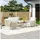 Outsunny Lounge-Set 4-tlg. braun/grau