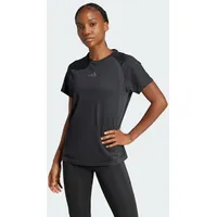 adidas Seamless Knitted T-Shirt schwarz|grau S