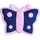 Brunnen Radiergummi Magic Butterfly, sortiert,