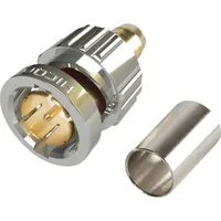 HICON BNC1.2/5.0-6G BNC-Steckverbinder Stecker, gerade 75Ω 1St.