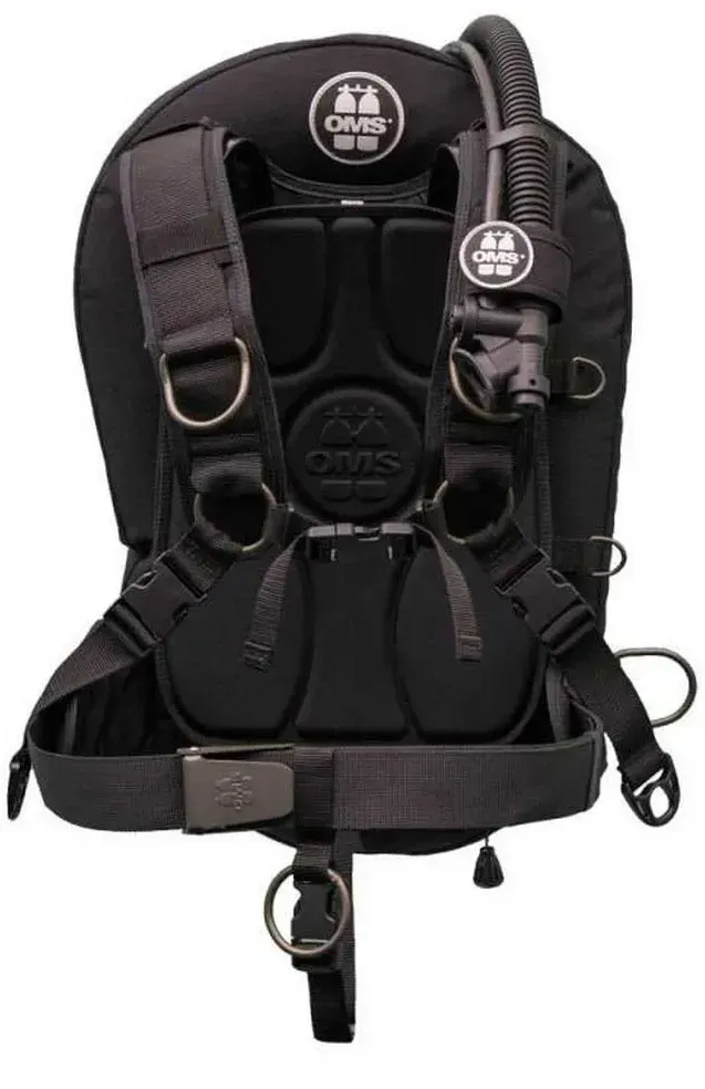 Oms Iq Lite With Performance Mono 32 Lbs Flügel - Black - M-L
