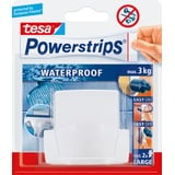 Tesa POWERSTRIPS® Waterproof Duohaken Weiß