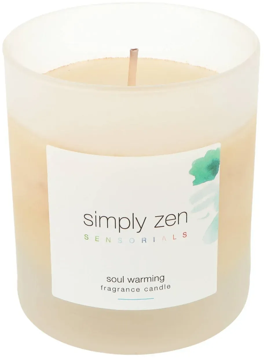 Simply Zen Sensorials Home Soul Warming Scented Candle 240g