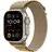 GPS + Cellular 49 mm Titangehäuse natur, Alpine Loop Armband mandel S