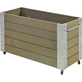 Plus Cubic Pflanzkasten 120 x 50 x 70 cm Braun